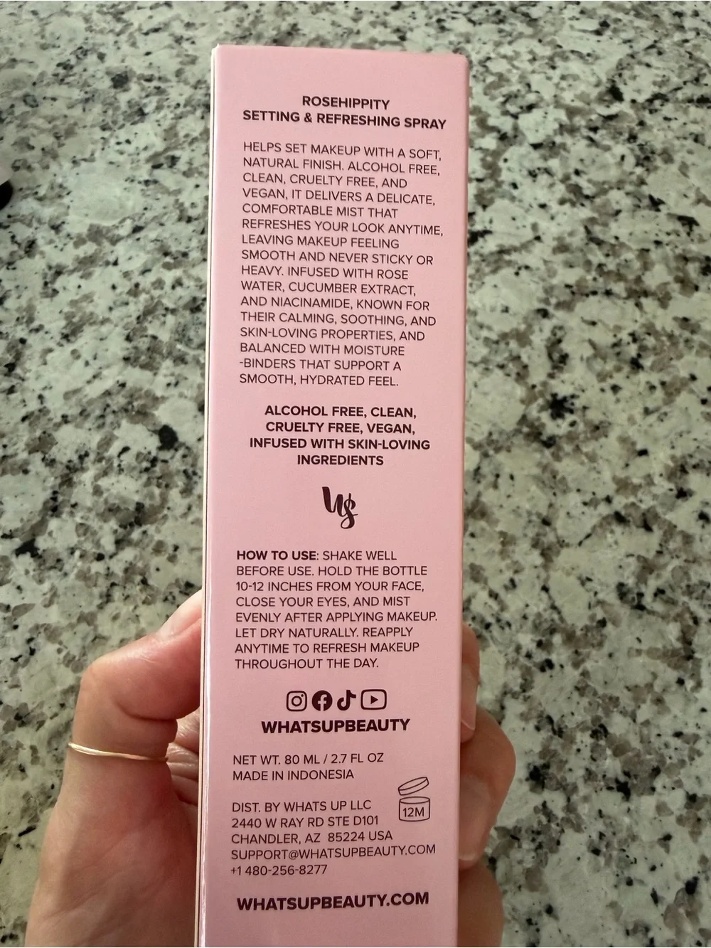 Rosehippity Setting & Refreshing Spray — Pink